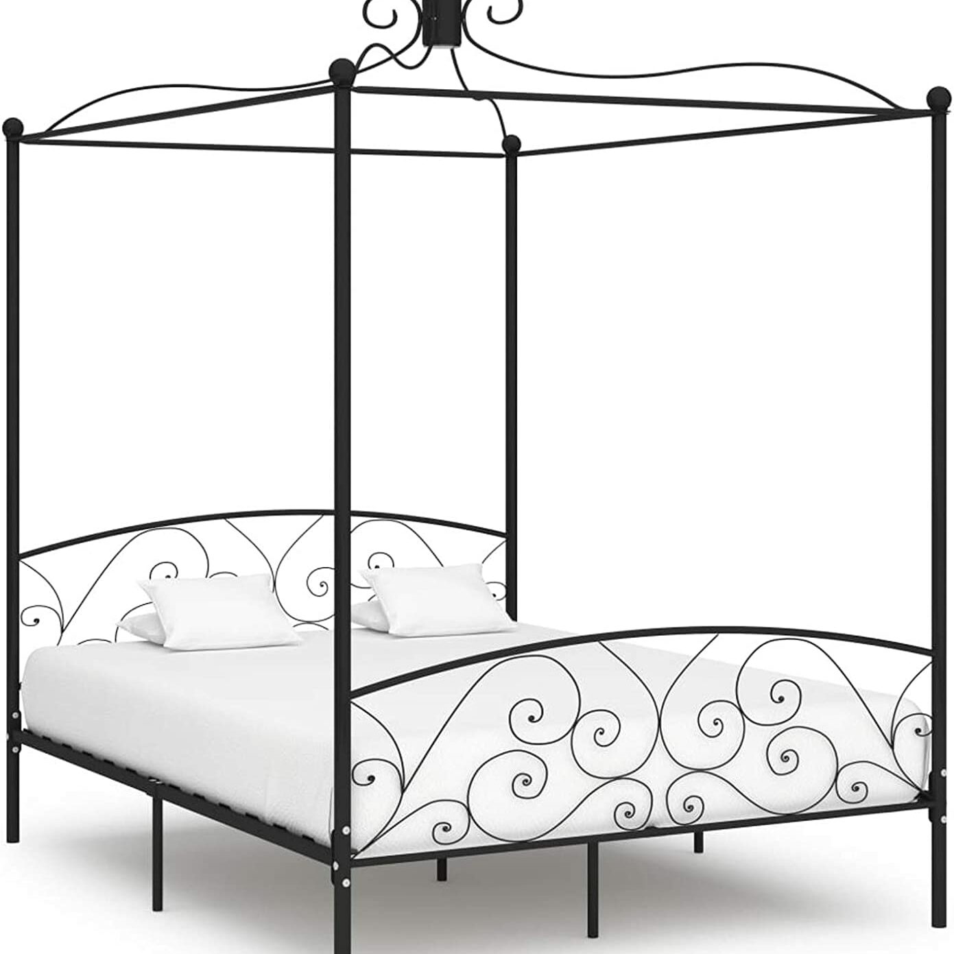 letto matrimoniale a baldacchino