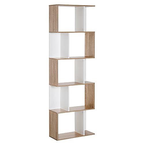 122259 1 homcom scaffale libreria a 5 r.jpg