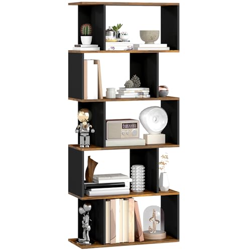 144091 1 homcom scaffale libreria a 5 r.jpg