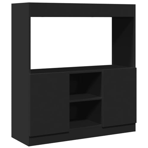 158845 1 vidaxl credenza nera 92x33x100.jpg